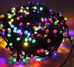 Гирлянда светодиодная от сети Y-039-4М 19643 25 м 400 LED мультиколор