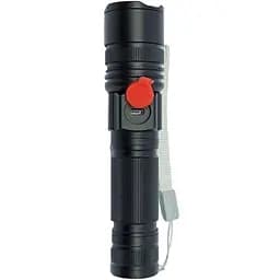 Ручний ліхтар RB-244 акумуляторний із зумом P90+COB Zoom Micro-USB - мініатюра 2