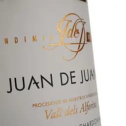 Вино Juan de Juanes Macabeo Chardonnay біле сухе 0.75 л - мініатюра 3