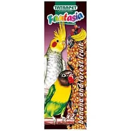 Колосок TatraPet Fantasia для середніх папуг банан/фрукти 18-19 см 90 г 2 шт.
