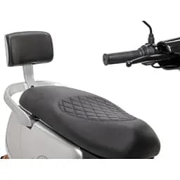Електроскутер Двомісний Crosser CR14 (1000W, 72V/24Ah) Сірий  - мініатюра 5