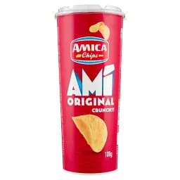 Картопляні чіпси класичні Amica Potato Chips Original 100 г