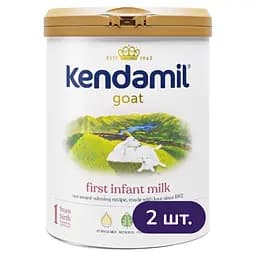 Суха суміш Kendamil Goat 1 на козячому молоці 0-6 міс. 1.6 кг (2 шт. х 800 г)