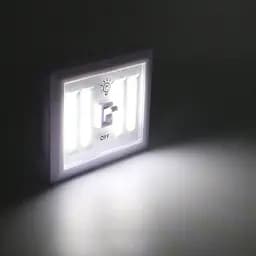 Світильник настінний світлодіодний на батарейках 4 LED модуля лід ліхтар нічник