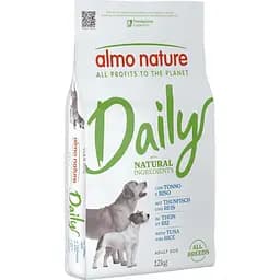 Сухой корм для собак всех пород Almo Nature Daily Dog с тунцем и рисом 12 кг