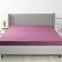 Простыня ТЕП Velour с резинкой бордовая (2-04756_35033)