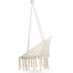 Садова гойдалка Boho Outtec XXL бежевий - мініатюра 6