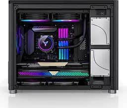 Корпус Jonsbo D30 Aluminum Black (D30 Black) Без БП - мініатюра 5