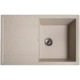 Гранітна кухонна мийка Romzha Jorum 78 Bezhvy (401) з крилом