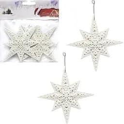 Набір ялинкових іграшок Bambi Зірка 2 шт. (HL222248)