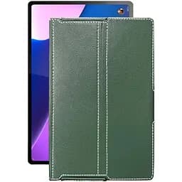 Чохол StatusCASE з екошкіри для планшету Lenovo Tab P12 Pro Темно-зелений