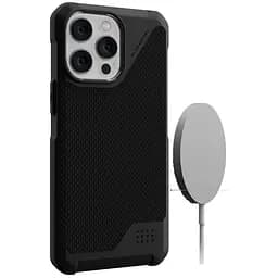 Оригинальный противоударный чехол UAG Metropolis LT MagSafe для iPhone 16 Pro (6.3") Kevlar Black 114452113940