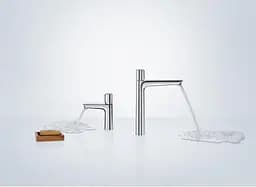 Змішувач Hansgrohe Talis E 110 Select для умивальника без донного клапана 71751000 Хром - мініатюра 3