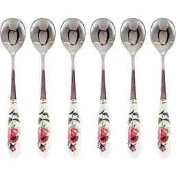 Набор чайных ложек Lefard Пион 15 см 6 шт. белый (943-194)