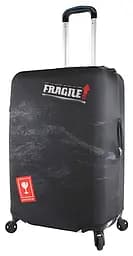 Чохол для валізи Snowball 33030/fragile різнокольоровий розмір середній M