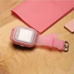 Дитячі розумні смарт-годинник Wonlex KT23 з камерою WI-FI GPS SIM-карта відеодзвінок Pink (17769) - мініатюра 3