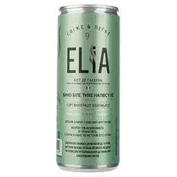 Вино Elia Blanc, белое, сухое, ж/б, 0,25 л