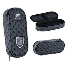 Пенал Kite College Line Boy сірий (K25-599-6) - мініатюра 2
