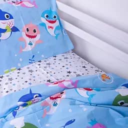 Комплект постільної білизни MirSon Kids Time 17-0521 Sharks blue дитячий - мініатюра 6
