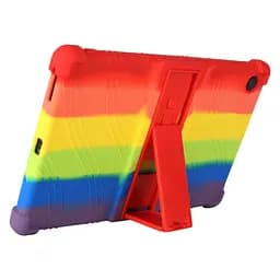 Чохол для планшета Samsung Galaxy Tab A9 Plus SM-X210 SM-X216B протиударний силіконовий Веселка - мініатюра 2