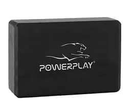 Блок для йоги PowerPlay 4006 Yoga Brick Черный (PP_4006_Black)