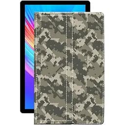 Чехол StatusCASE из экокожи для планшета Teclast M16 Хаки-зеленый