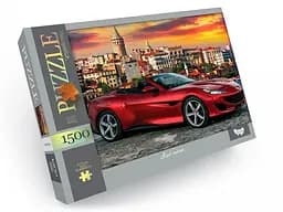 Пазл C1500-04-01-10, 1500 елементів Красное авто
