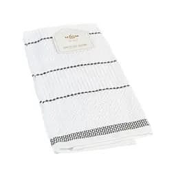 Кухонний рушник МВМ My Home Традиції 40х60 см біло-сірий (KT-11 M WHITE/GRAY)