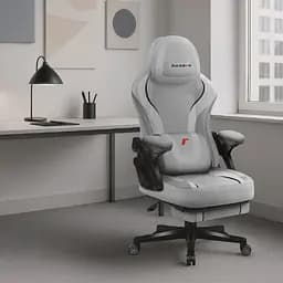 Комп'ютерне крісло Huzaro Force 4.6 Grey тканина - мініатюра 3
