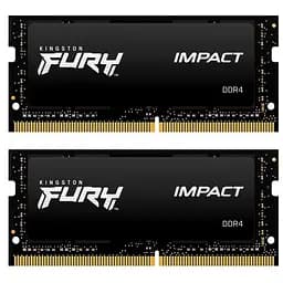 Модуль памятi SO-DIMM DDR4 2x16GB/3200 Kingston Fury Impact (KF432S20IBK2/32)