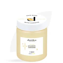 Маска для волос Блеск с кератином Dushka 200 мл