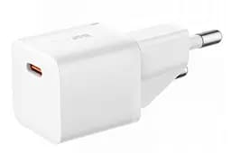 СЗУ Baseus GaN5 Mini Fast Charger 25W White Type-C to Type-C cable (P10110909213-01) - мініатюра 3