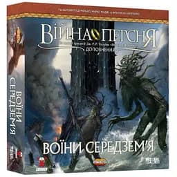 Настольная игра White Games&Geekach Games Война Кольца. Воины Средиземья (War of the Ring: Warriors of Middle-earth) (укр.) + уникальное промо! (GKCH136wm)
