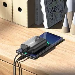 Зовнішній акумулятор Hoco Q3 Pro 10000mAh 25W Black [130199] - мініатюра 8