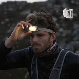 Ліхтар налобний Naturehike NH18T005-F бежевий - мініатюра 3