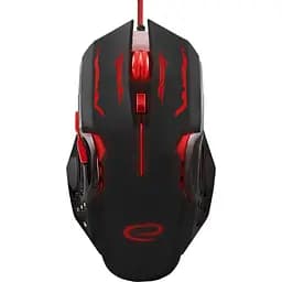 Миша Esperanza MX403 Apache USB black red (EGM403R)