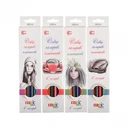 Олівці 6 кольорів COLOR-IT CR555-6 White Night "С"