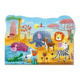 Детский пазл Жаркая Африка DoDo 300376, 60 эл.