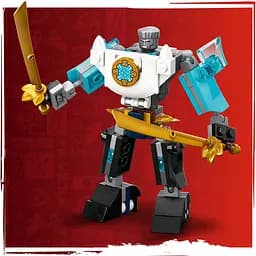 Уцінка. Конструктор LEGO Ninjago Бойовий костюм-робот Зейна 92 деталі (71827)  - мініатюра 7