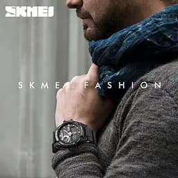 Чоловічий спортивний годинник Skmei 1357 Чорний - мініатюра 8