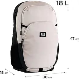 Рюкзак GoPack Education Teens 185 бежевий (GO25-185L-3) - мініатюра 3
