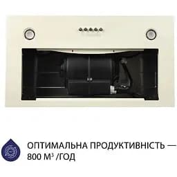 Витяжка вбудована Minola HBI 5327 IV 800 LED - мініатюра 2