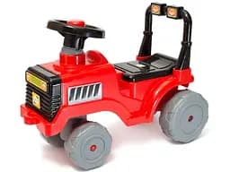 Автомобіль для прогулянок – толокар Трактор, Orion (червоний)
