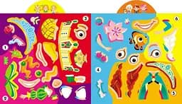 Книга Грайка-розвивайка. Принцеси. 77 великих наліпок 5624 (9789669875624)