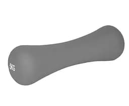 Гантель неопренова PowerPlay 4126 Spartacus 5 кг Серая 1 шт (PP_4126_5kg)