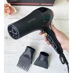 Фен для волосся Gemei GM-1771 з концентратором 2100 Вт - мініатюра 3