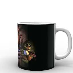 Кухоль GeekLand Five Nights At Freddys П'ять ночей з Фредді постер FN.02.013 330 мл білий