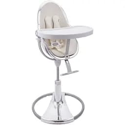 Стульчик для кормления Bloom Fresco Silver/Coconut white (E10535-S\E10516-CWL)