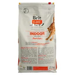 Сухий корм для котів, що живуть в приміщенні Brit Care Cat GF Indoor Anti-stress з куркою 7 кг - мініатюра 4