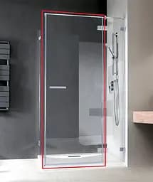 Душові двері Radaway Euphoria KDJ G 80x200 скло, хром, права (383812-01R)
